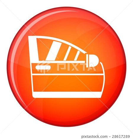 Car door icon, flat style Car door icon, flat style 28617289