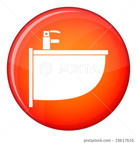 Bidet icon, flat style 28617616