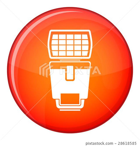 Lighting flash for camera icon, flat style 28618585