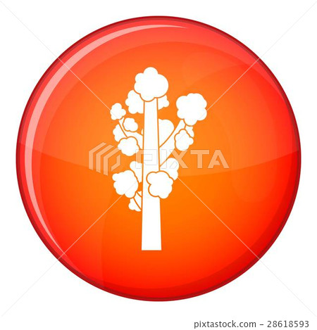 Tree icon, flat style Tree icon, flat style 28618593