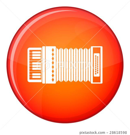 Accordion icon, flat style Accordion icon, flat style 28618598