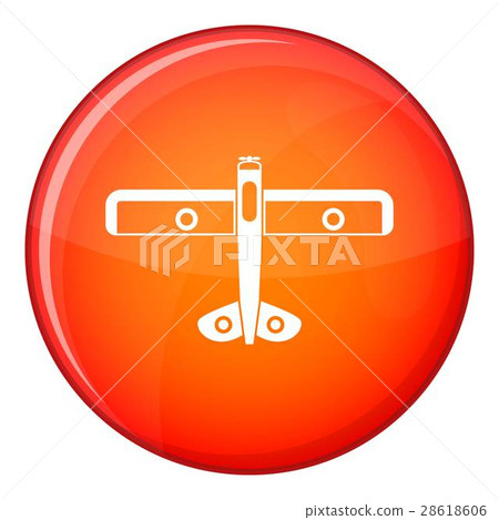 Military fighter plane icon, flat style Military fighter plane icon, flat style 28618606