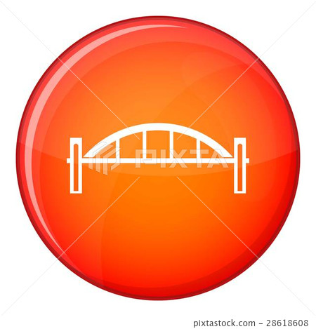 Bridge icon, flat style 28618608
