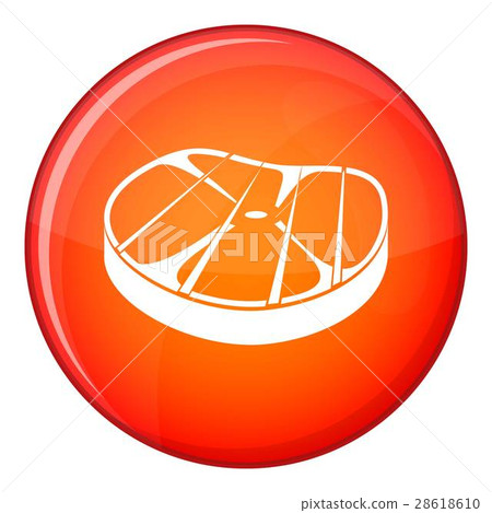 Steak icon, flat style Steak icon, flat style 28618610