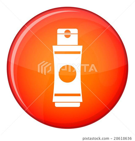 Tube of cream or gel icon, flat style Tube of cream or gel icon, flat style 28618636