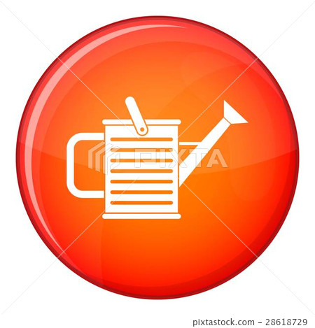 Watering can icon, flat style 28618729