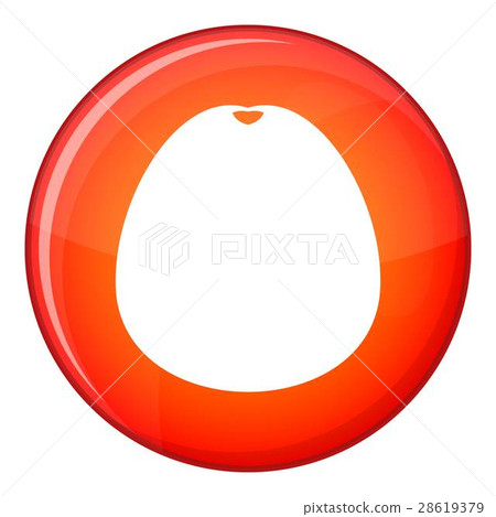 Pomelo icon, flat style 28619379