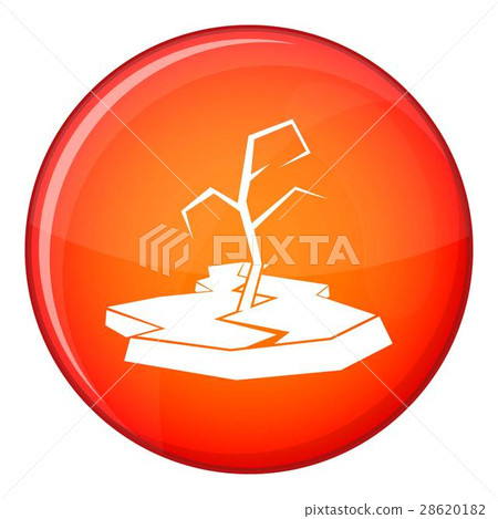 Drought icon, flat style Drought icon, flat style 28620182