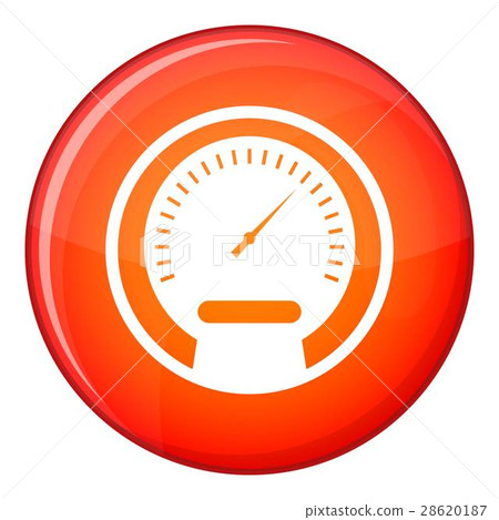 Speedometer icon, flat style 28620187