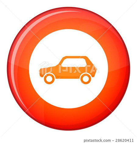 Only motor vehicles allowed road sign icon 28620411