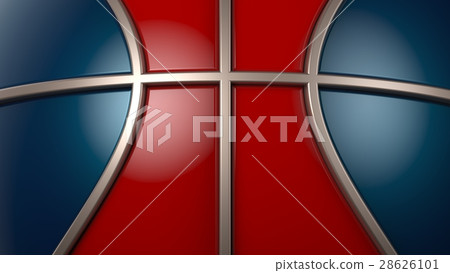 Basketball 3D computer CG 28626101