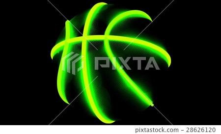Basketball 3D computer CG 28626120