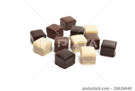 German gingerbread Cookies with chocolate glaze 28626640