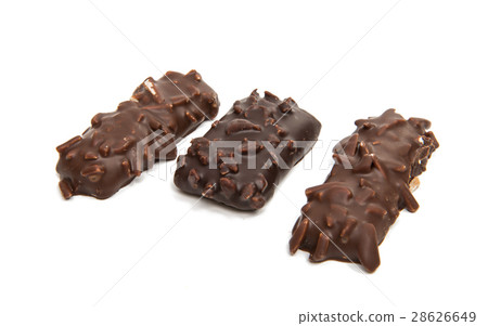 German gingerbread Cookies with chocolate glaze 28626649