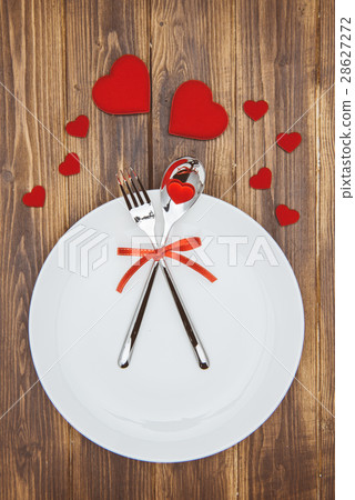 Celebrate valentine's day, Heart shape dishware Celebrate valentine's day, Heart shape dishware 28627272