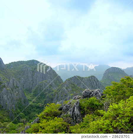 Beautiful mountain jungles in Khao Sam Roi Yot 28628701