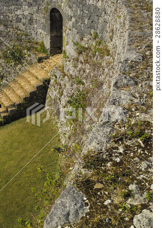 Overlooking the staircase from the castle wall · Seat palace castle Overlooking the staircase from the castle wall · Seat palace castle 28628880