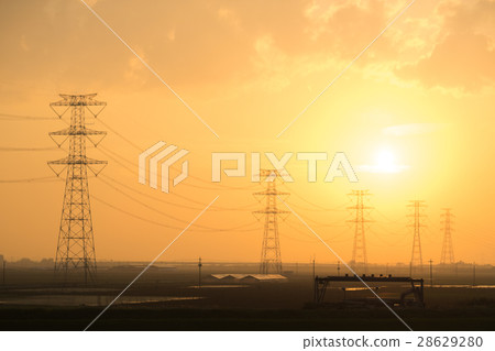 High voltage post 28629280