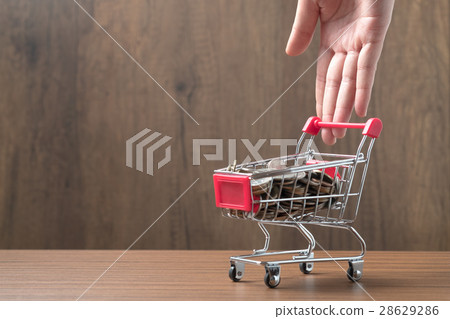 Saving and shopping concept. Saving and shopping concept. 28629286