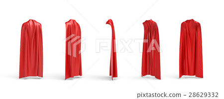 3d rendering of a five types of view of a cape 28629332