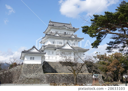 小田原城 图库照片