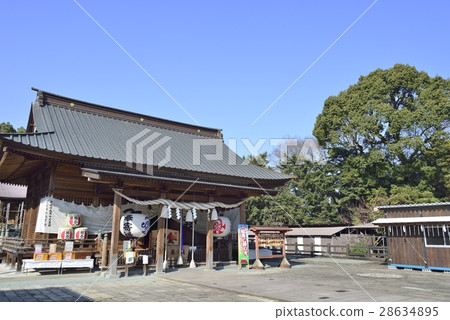 Yanagawa Landscape Three Pillar Shrine 28634895
