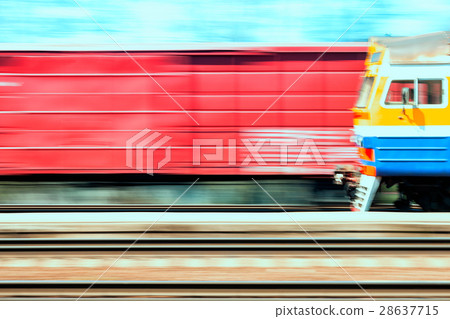 The train moves past a freight train at a speed The train moves past a freight train at a speed 28637715
