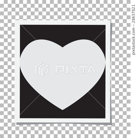 heart photo frame. insert your photo. heart photo frame. insert your photo. 28637821