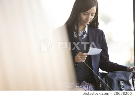 Examination girls portrait 28638200