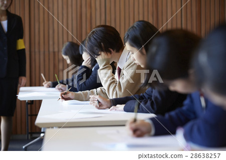Students taking the examination venue exam Students taking the examination venue exam 28638257