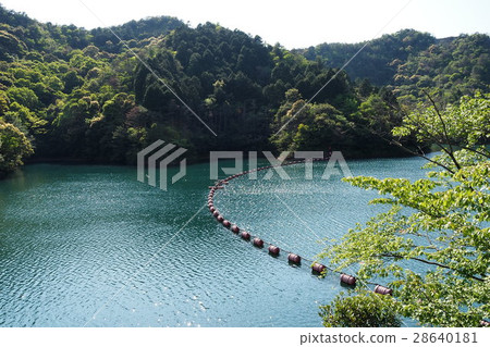 Arita dam and dam lake 28640181