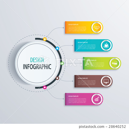 Timeline infographic design and marketing icons Timeline infographic design and marketing icons 28640252