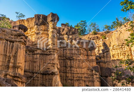 High soil canyon cliffs . High soil canyon cliffs . 28641480