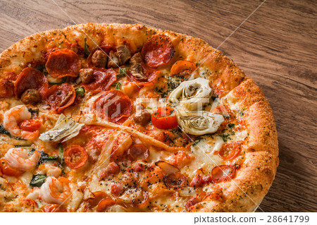  Mix pizza Mixture pizza Italian food 28641799