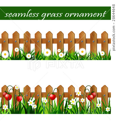 Green Grass seamless set 28644648
