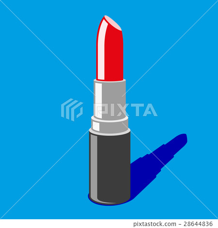 Red lipstick isolated Red lipstick isolated 28644836