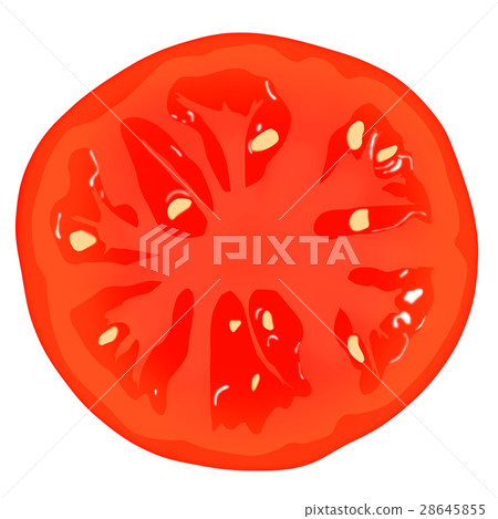 Tomato section 28645855