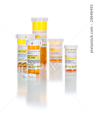 Non Proprietary Medicine Prescription Pill Bottles Non Proprietary Medicine Prescription Pill Bottles 28646493