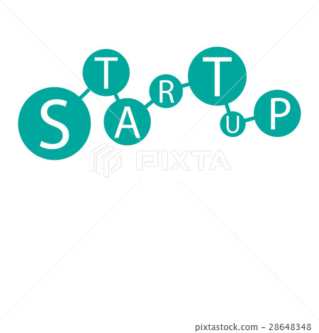 Startup Text with plain background 28648348