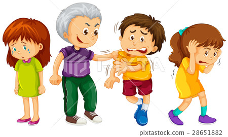 Big kid threatened younger kids 28651882