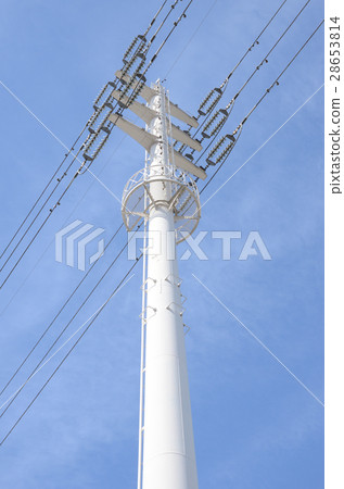 White painting, Environmentally conscious steel tower 28653814