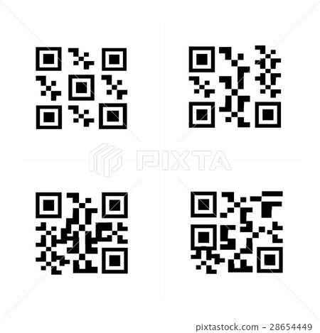 Barcode and QR Code Vector - Stock Illustration [28654449] - PIXTA