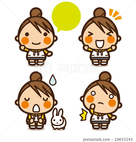 Foundation Kids facial expression girls Foundation Kids facial expression girls 28655243