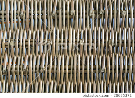 wicker panels made of twigs 28655371