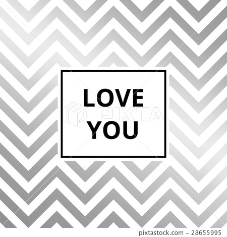 Greeting card zigzag silver background vector Greeting card zigzag silver background vector 28655995