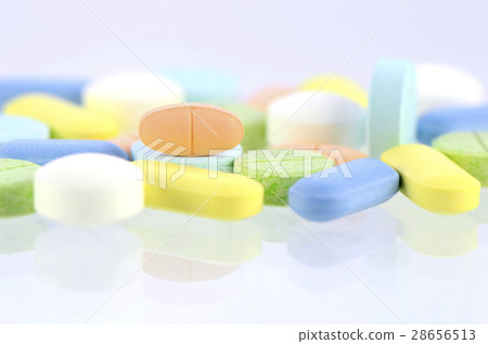 Pharmacy background, Medicine in pastel tone. Pharmacy background, Medicine in pastel tone. 28656513