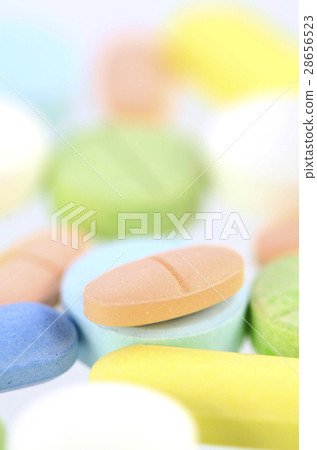 Pharmacy background, Medicine in pastel tone. Pharmacy background, Medicine in pastel tone. 28656523