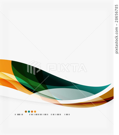 Smooth elegant wave 28656785