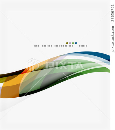 Smooth elegant wave 28656791