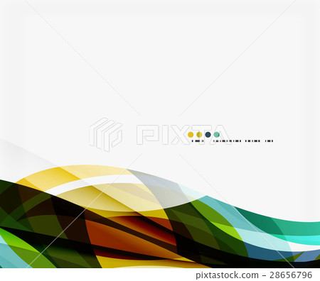 Smooth elegant wave 28656796